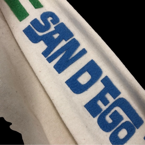 San Diego Zoo Long-sleeved T-Shirt w/3D Fleece Graphics, MV Sports sz M Unisex - Picture 5 of 9